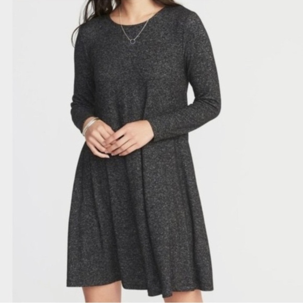 Old Navy Long Sleeve Swing Dress  Size M